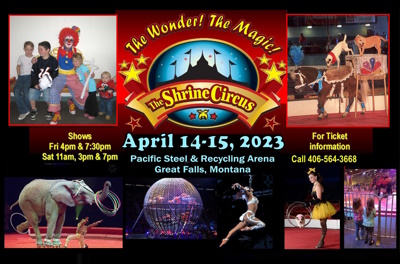 The Shrine Circus Returns to Great Falls April 14-15